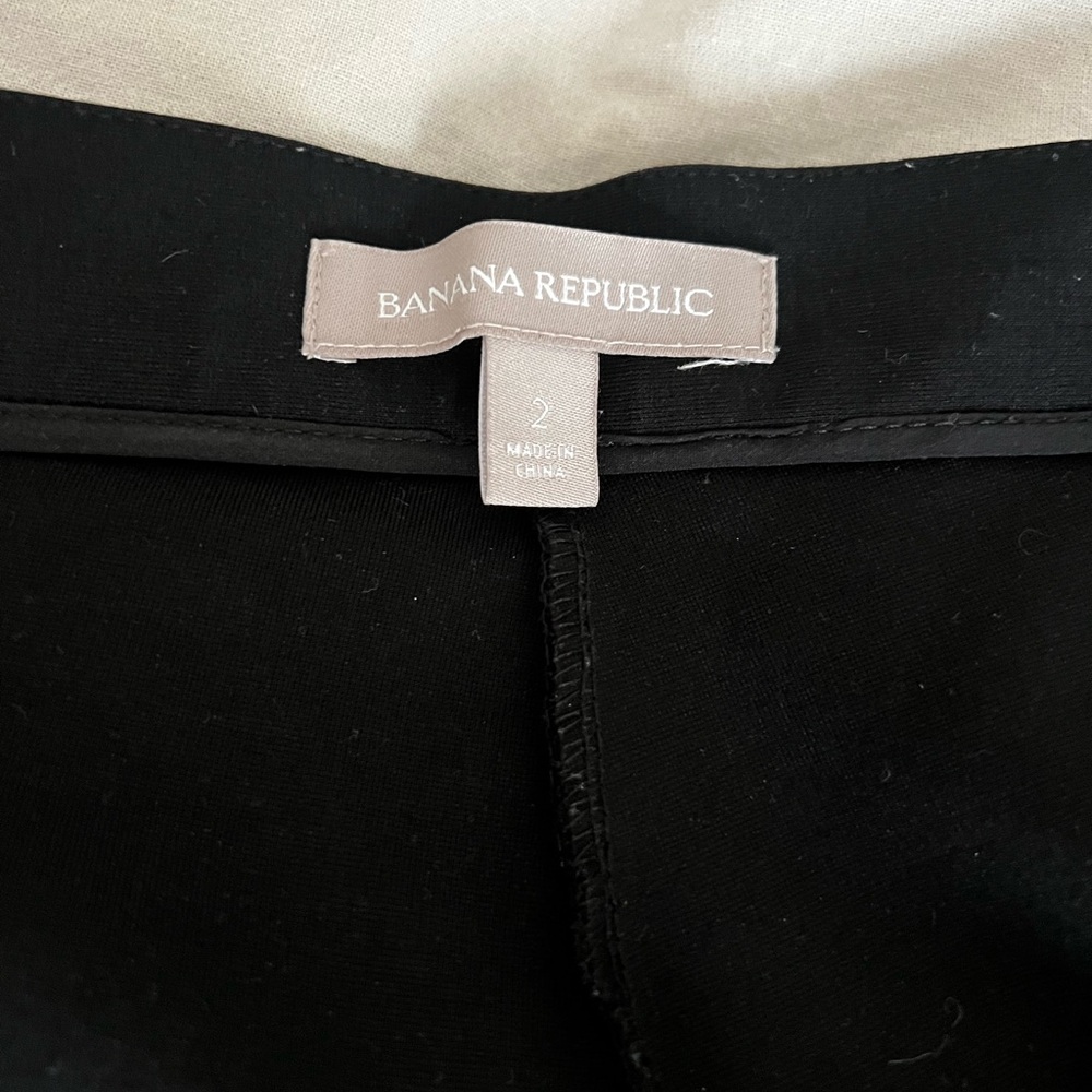 Banana Republic Classic Black Trousers